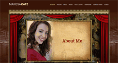 Desktop Screenshot of marissakatz.com