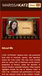 Mobile Screenshot of marissakatz.com